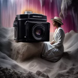 **Zarte Nacktheit** - Schwarz-Weiß, Akt