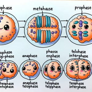 do both the stages of mitosis and meiosis and label everything a...