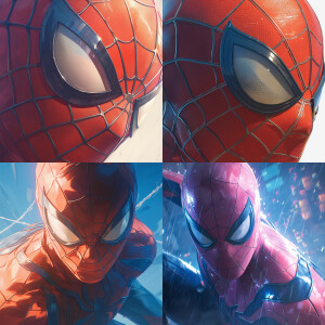 Spider man 4k detail photorealistic
