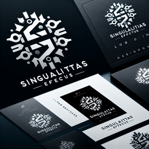 Create a sophisticated and innovative logo for "Singularitas Eff...