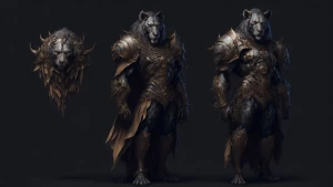 In the center of the banner, have a large pixelated version of O...