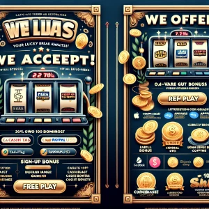 Create a image for my online casinos business with online casino...