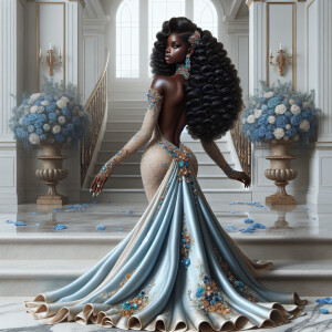 hyper realistic air brushed oil painting art image of a beautifu...