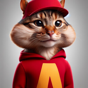 Chipmunk di film alvin berkepala kucing