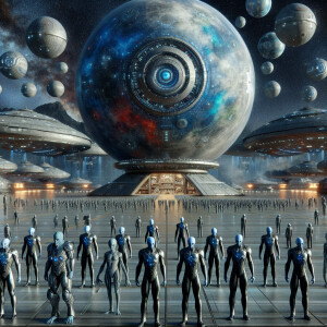 create an image format 16:9 : we see the big sphere - it's an al...