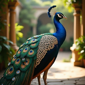 A mesmerizing baroque augmented reality overlay enchants viewers...