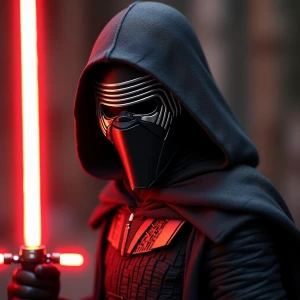 Kylo Ren,ultra-detailed, ultra-realistic, 8k resolution, HDR, ma...