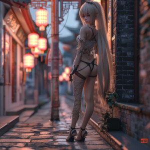 Masterpiece,Best quality,A high resolution, 1girll,From below,(V...