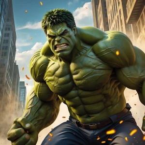 Hulk angry
