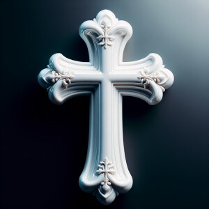 Porcelain cross