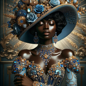 Create an illustration that embodies spirituality and a deep con...