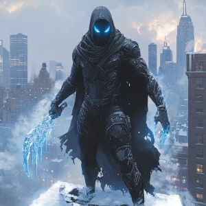 A towering, sinister figure known as the Ice Reaper stands atop...