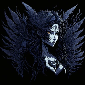 Shaped Logo
 brand name [Dead Hearts & Butterflies]
Anime logo
E...