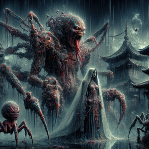 venom and bride in the rain, venomized, venom, venom fangs, veno...