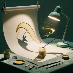 A vertical 9:16 frame in stop-motion animation style. Scene open...