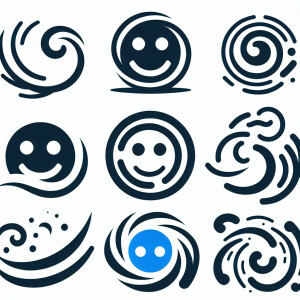 A smiley face