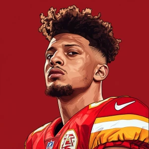 Patrick Mahomes, gta art style