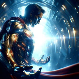 Genera la scena della morte di ironman rendendola molto beprimen...