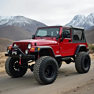 Jeep TJ 6 wheels