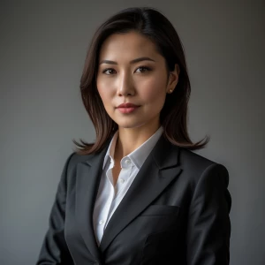 Photography, photo for resume, a corporate woman in business att...