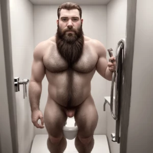 As I entered the bathroom, I was unexpectedly struck by the sigh...