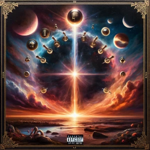 Design a rap album cover 
 7 колоколов интро Бытие Библия первый...