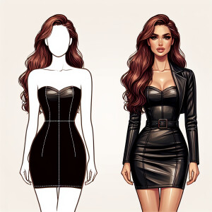 White reddish brown long hair usually tied back and wearing a bl...