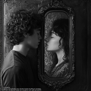 "Visualize a poignant scene that embodies the feeling of longing...