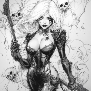 Lady Death by J.Scott Campbell
