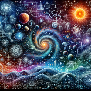 Space time, continuum, solar energy, squiggly, lines, Einstein,...