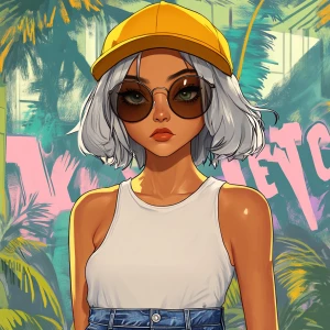 young, rebellious gta-style character. The character should have...