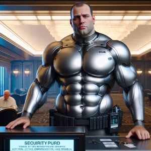 A futuristic depiction of Chase Osborne, now a 35-year-old middl...