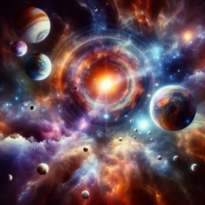 太阳系天体，非常漂亮的宇宙奇观