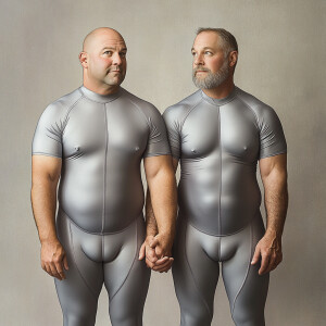 Create a photo illustration featuring head-to-toe portraits of t...