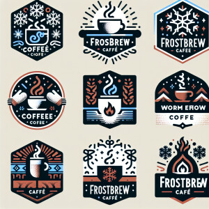 Come up with a name for a coffee shop in cold regions