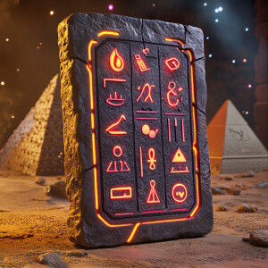 In a vibrant, imaginative art piece, the ancient world meets the...