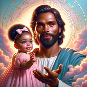 Create a 3D realistic artwork featuring the phrase 'Jesus Saves'...