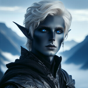 Caranthir-Ar-Fieniel from the Witcher uses magic to alter the st...