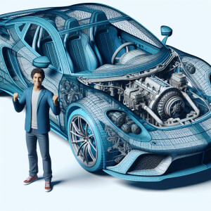 Нарисуй счастливого владельца BMW