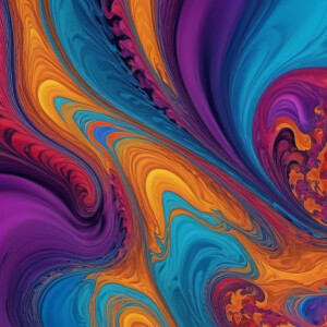 /imagine/Fluid art with lots of extra colors different colors aw...