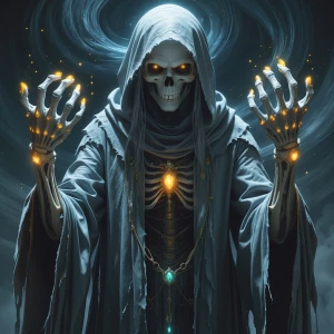 Create an image photo realistic  depicting an eerie, enchanted w...