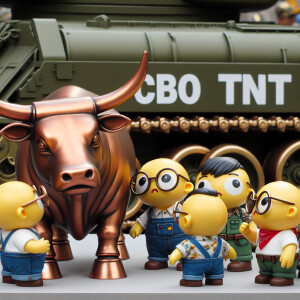 Cartoon yellow minions in round glasses from Despicable Me aroun...