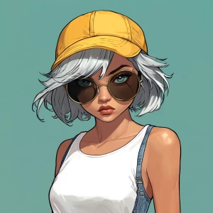 young, rebellious gta-style character. The character should have...