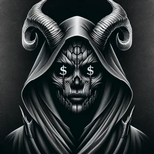 Grim reaper female nsfw black
background, extremely detailed mas...