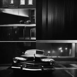 "Depict the concept of 'Delicate Temptation' using a monochrome...