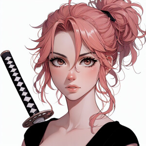 The teenage daughter of Sakura Haruno and Ichigo Kurosaki. Beaut...