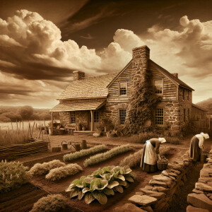 The environment is an isolated countryside. In the foreground th...