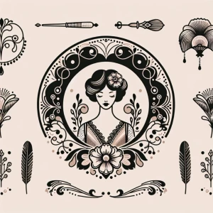 Design a sophisticated and alluring logo for a lingerie brand na...
