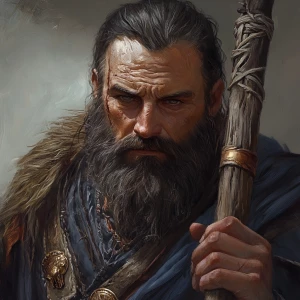 Up close art of the head of 47 year old man that is 6’0 and weig...