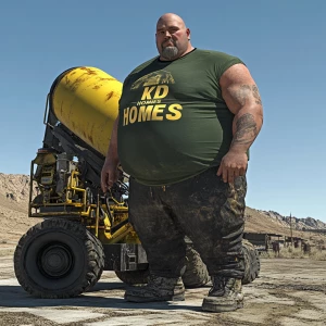 Have the AI create a realistic detailed man Curtis Kowe a 35 yea...